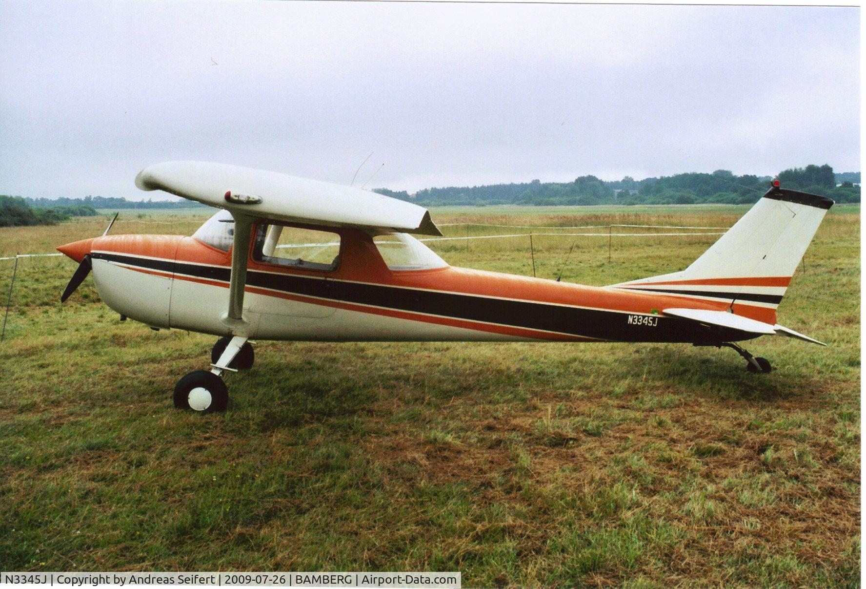 N3345J, 1967 Cessna 150G C/N 15066045, Oldtimertreffen Bamberg 26.7.2009