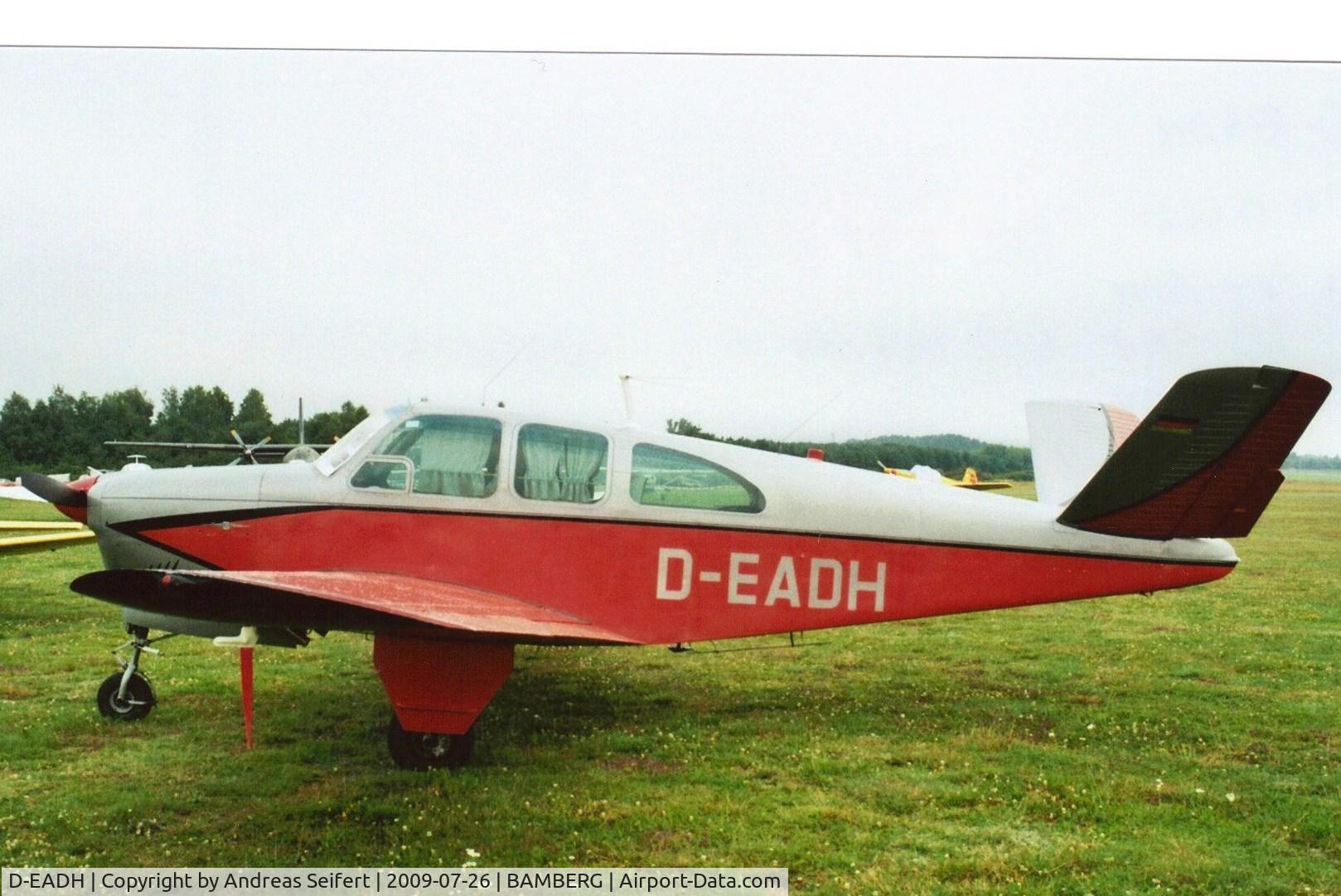 D-EADH, Beech N35 Bonanza C/N D-6620, Oldtimertreffen Bamberg 26.7.2009