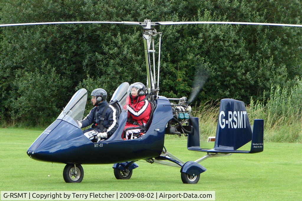 G-RSMT, 2007 Rotorsport UK MT-03 C/N RSUK/MT-03/015, Rotorsport  MT-03 at the 2009 Stoke Golding Stakeout event
