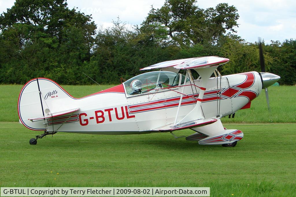 G-BTUL, 1979 Aerotek Pitts S-2A Special C/N 2200, Pitts S-2A at the 2009 Stoke Golding Stakeout event