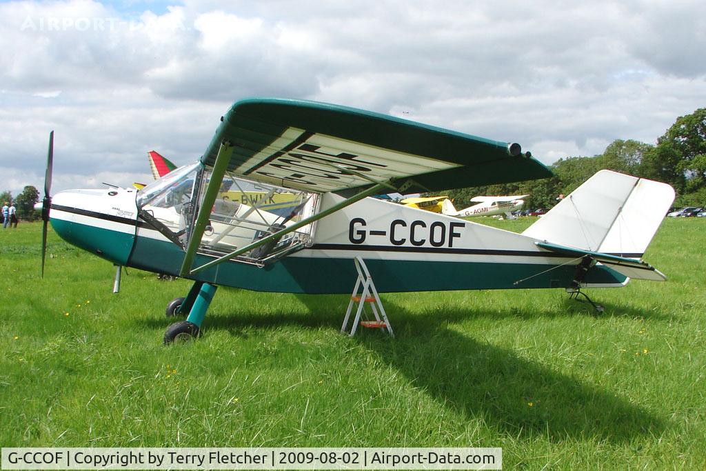 G-CCOF, 2004 Rans S-6ESA Coyote II C/N PFA 204-14037, Rans S6-ESA at the 2009 Stoke Golding Stakeout event