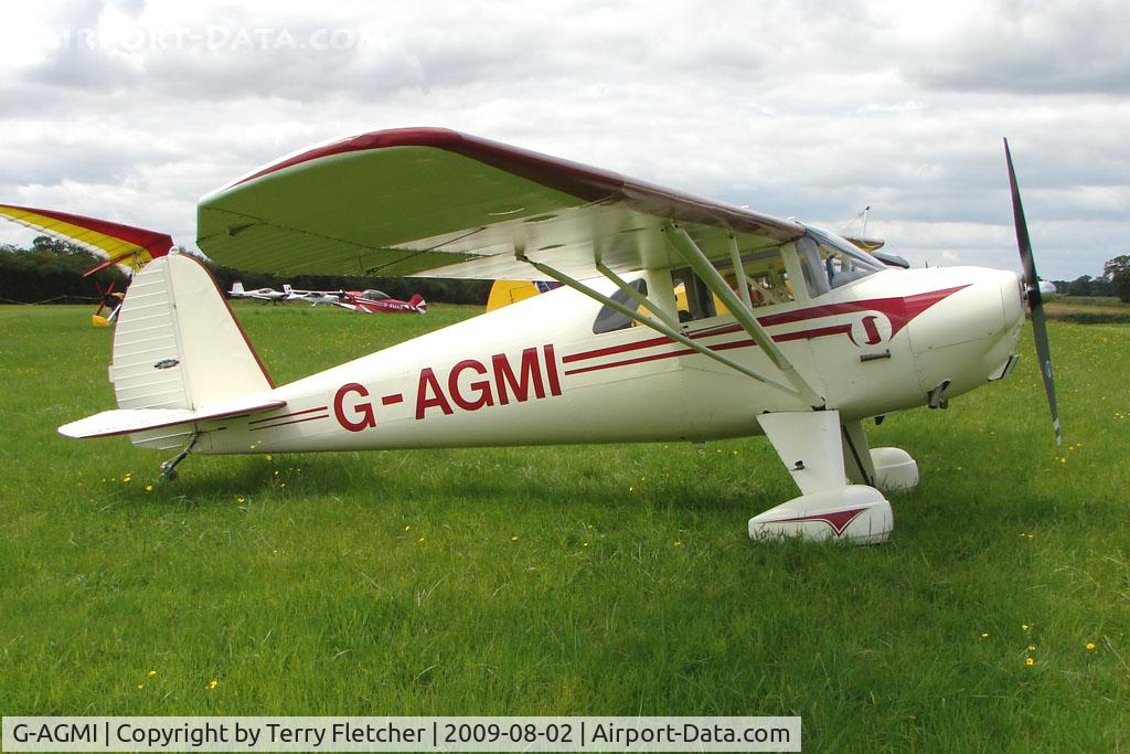 G-AGMI, 1941 Luscombe 8E Silvaire C/N 1569, 1941 Luscombe 8E at the 2009 Stoke Golding Stakeout event