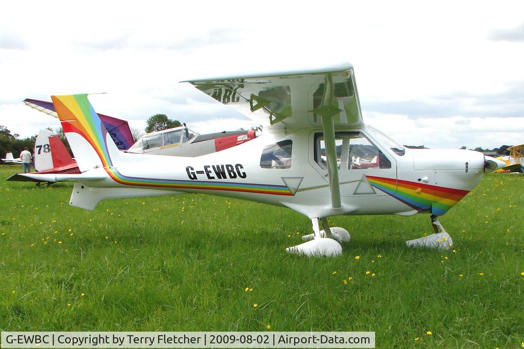 G-EWBC, 2001 Jabiru SK C/N PFA 274-13457, Jabiru SK at the 2009 Stoke Golding Stakeout event