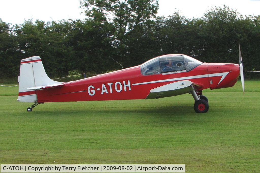 G-ATOH, 1966 Rollason Druine D-62B Condor C/N RAE/612, Druine D.62B Condor at the 2009 Stoke Golding Stakeout event