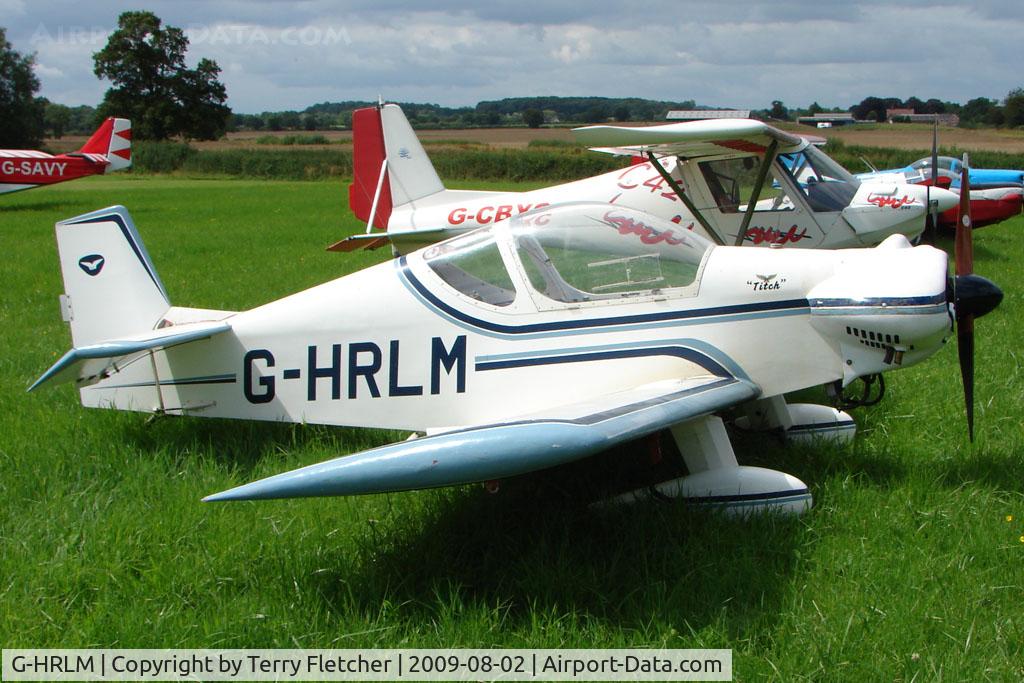 G-HRLM, 1989 Brugger MB-2 Colibri C/N PFA 043-10118, Colibri MB2 at the 2009 Stoke Golding Stakeout event