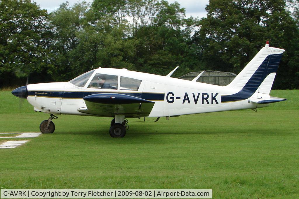 G-AVRK, 1967 Piper PA-28-180 Cherokee C/N 28-4041, Piper Pa-28-140 at the 2009 Stoke Golding Stakeout event