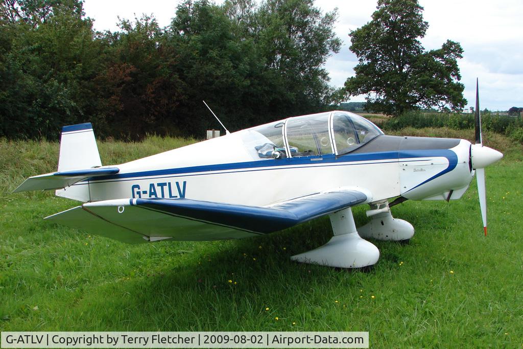 G-ATLV, 1960 Wassmer (Jodel) D-120 Paris Nice C/N 224, Jodel D120 at the 2009 Stoke Golding Stakeout event