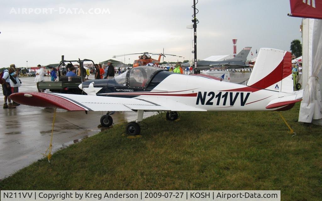 N211VV, 2005 Indus Aviation T-211 Thorpedo C/N 017S, EAA Airventure 2009