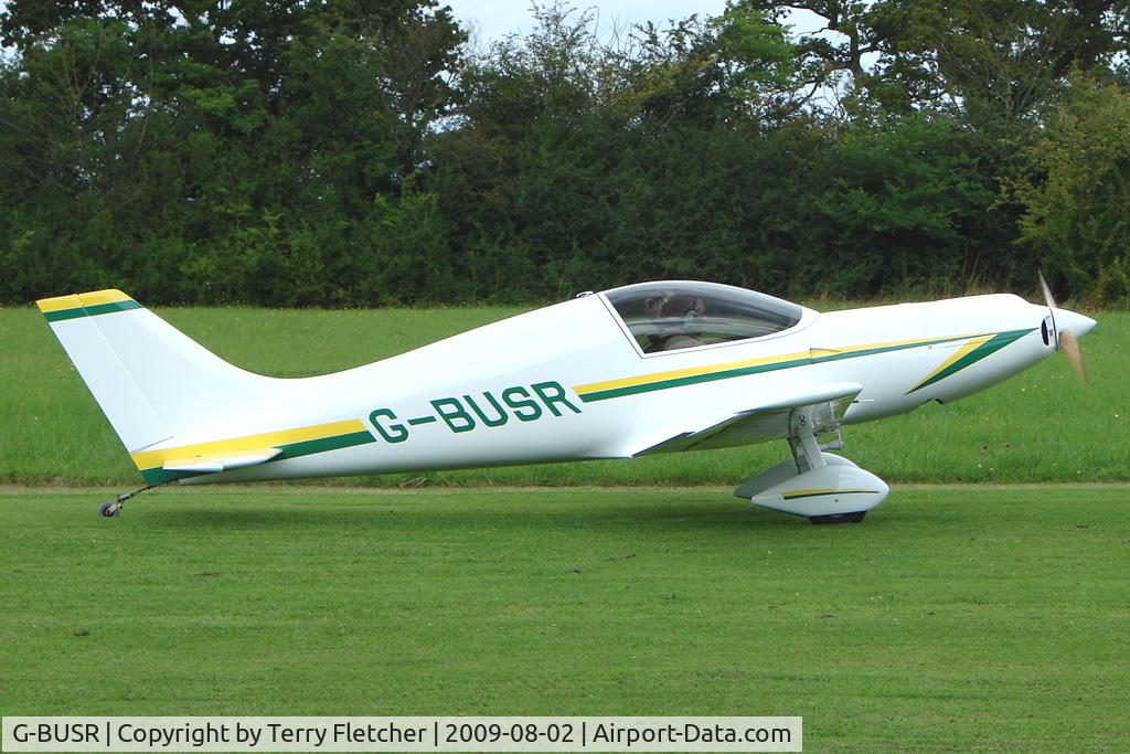G-BUSR, 1995 Aero Designs Pulsar C/N PFA 202-12356, Pulsar at the 2009 Stoke Golding Stakeout event