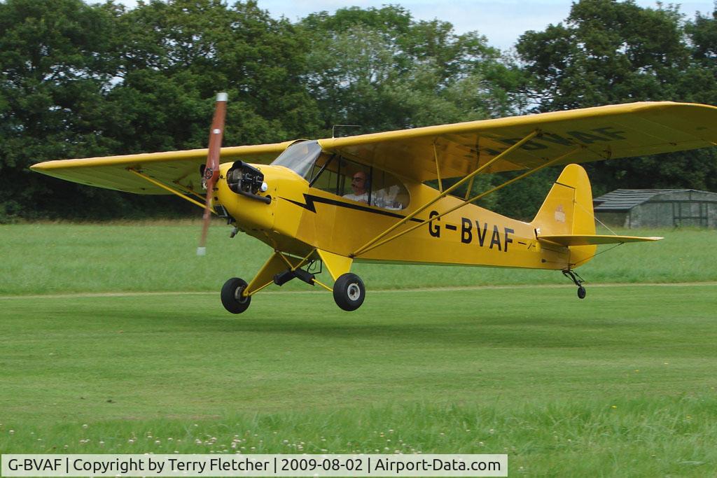 G-BVAF, 1940 Piper J3C-65 Cub Cub C/N 4645, 1940 Piper J3C-65  at the 2009 Stoke Golding Stakeout event