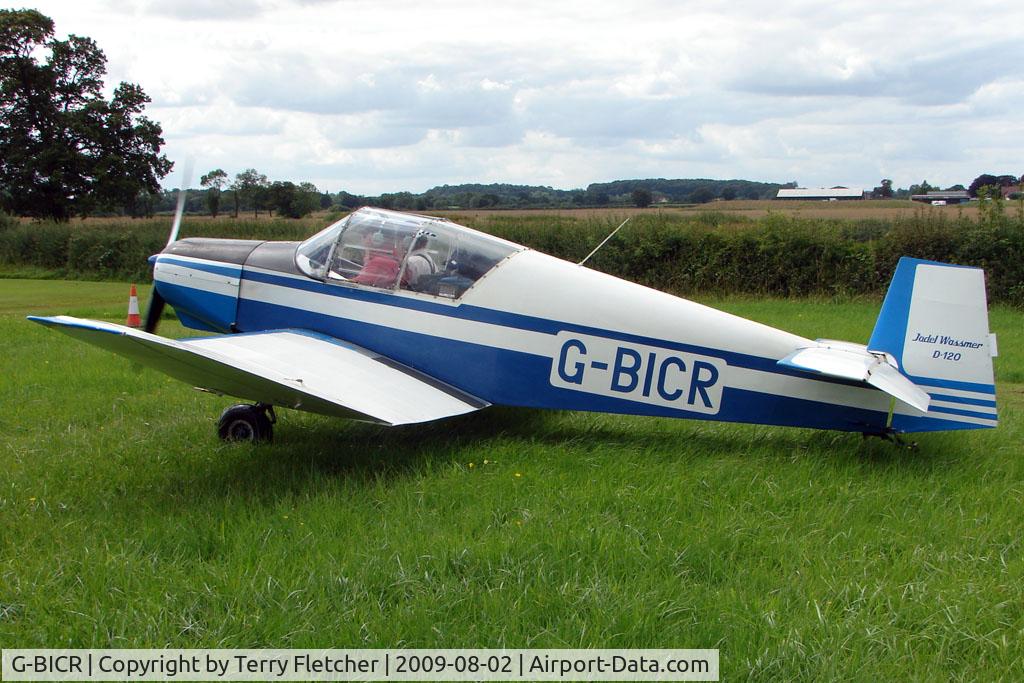 G-BICR, 1958 Jodel (Wassmer) D-120A Paris-Nice C/N 135, Jodel D120A  at the 2009 Stoke Golding Stakeout event