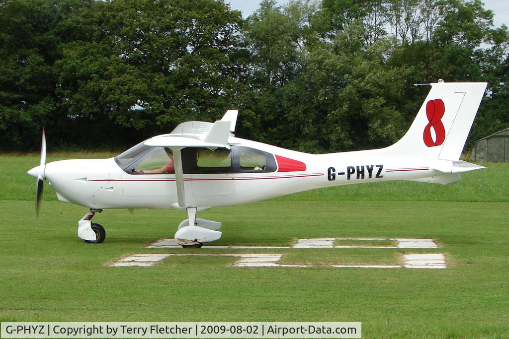 G-PHYZ, 2008 Jabiru J430 C/N PFA 336-14617, Jabiru UL  at the 2009 Stoke Golding Stakeout event