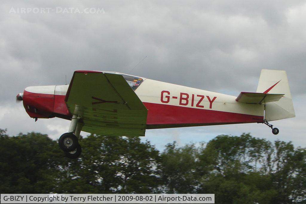 G-BIZY, 1963 Wassmer (Jodel) D-112 Club C/N 1120, Jodel D112 at the 2009 Stoke Golding Stakeout event