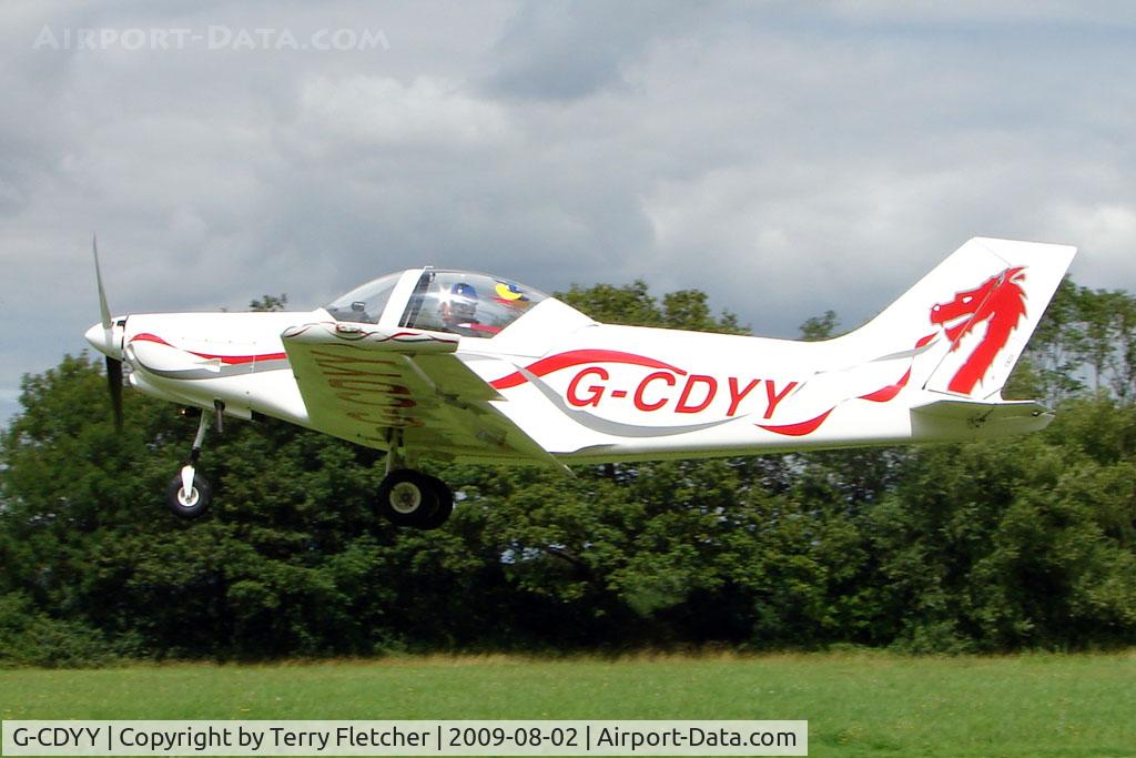 G-CDYY, 2006 Alpi Aviation Pioneer 300 C/N PFA 330-14323, Pioneer 300 at the 2009 Stoke Golding Stakeout event