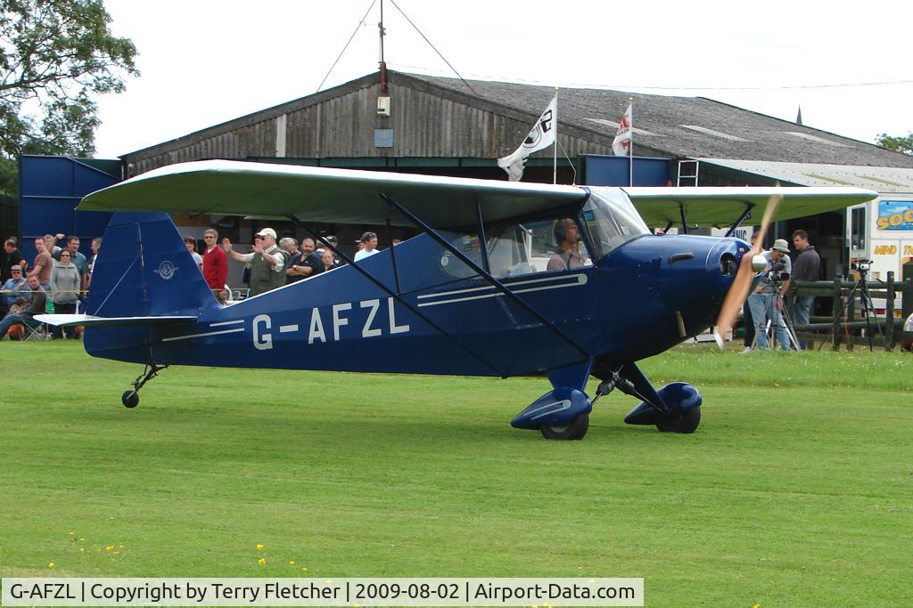 G-AFZL, 1939 Porterfield CP-50 Collegiate C/N 581, 1939 Porterfield CP50 at the 2009 Stoke Golding Stakeout event