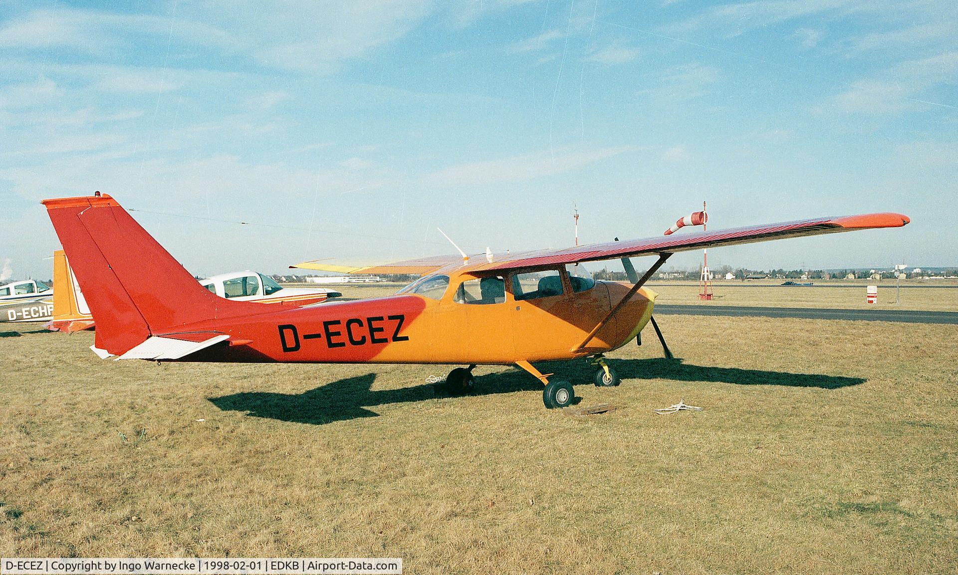 D-ECEZ, Reims F172H Skyhawk C/N 0702, Cessna (Reims) F172H at Bonn-Hangelar airfield
