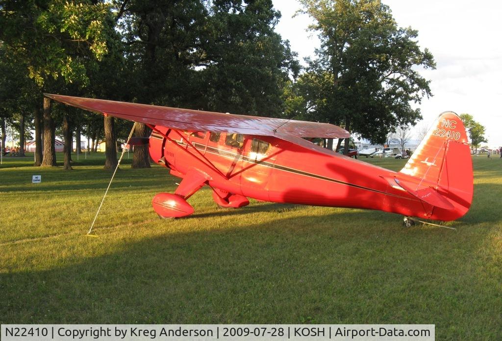 N22410, 1940 Howard Aircraft DGA-15P C/N 509, EAA Airventure 2009