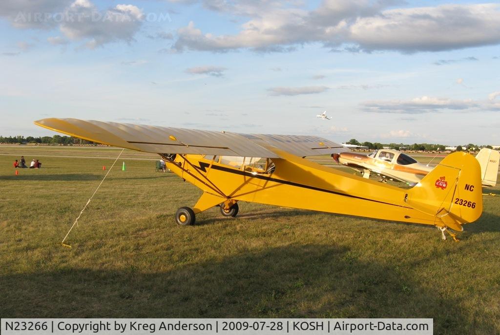 N23266, 1939 Piper J3C-65 Cub Cub C/N 3113, EAA Airventure 2009