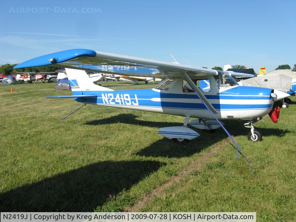 N2419J, 1966 Cessna 150G C/N 15065519, EAA Aiventure 2009