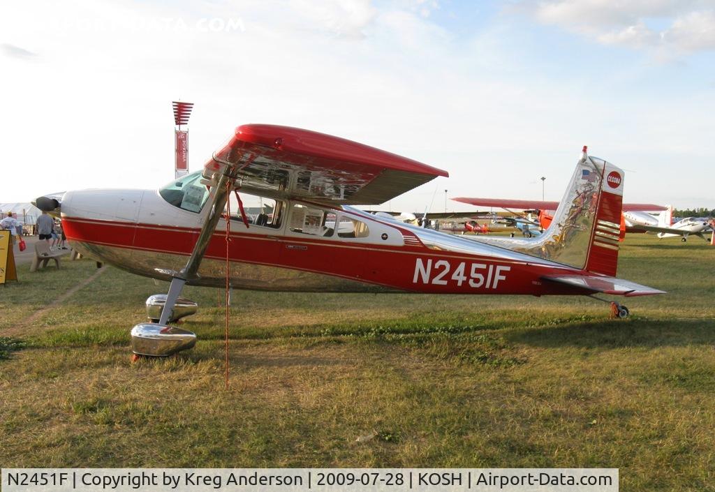 N2451F, 1965 Cessna 180H Skywagon C/N 18051652, EAA Airventure 2009