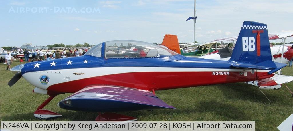 N246VA, 2003 Vans RV-8A C/N 81121, EAA Airventure 2009