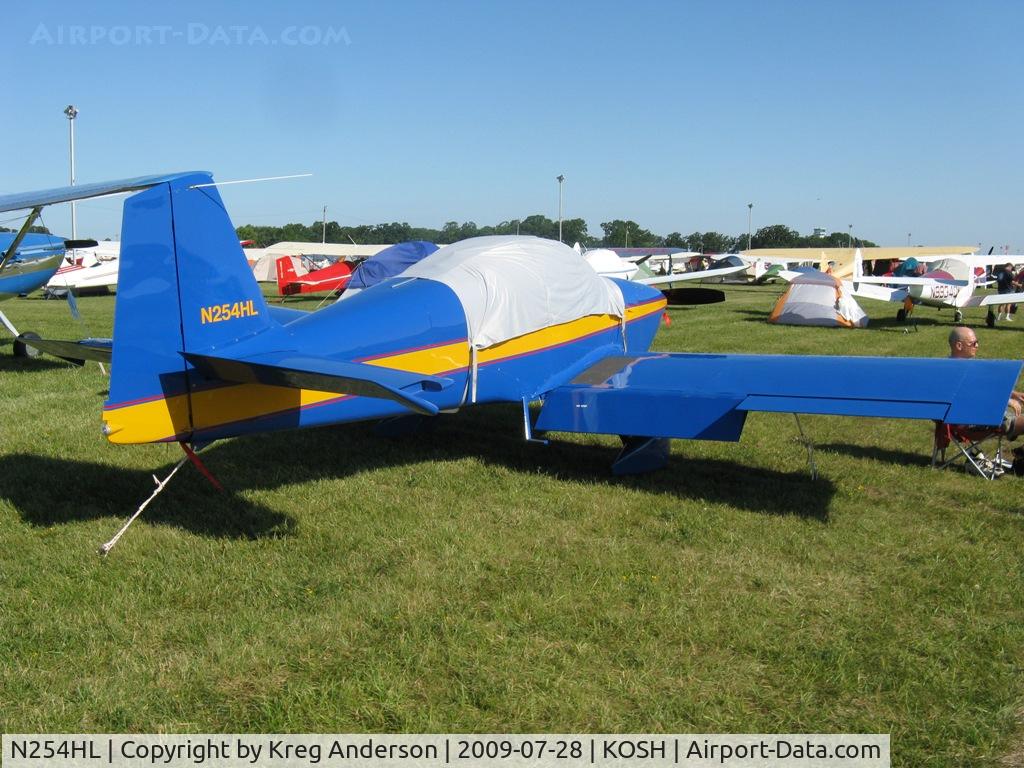 N254HL, 2001 Vans RV-6A C/N 60063, EAA Airventure 2009