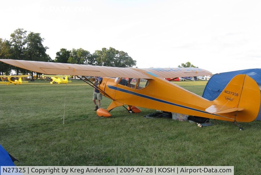 N27325, 1940 Aeronca 60-TF C/N 1380T, EAA Airventure 2009