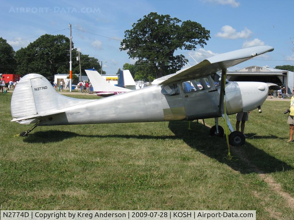N2774D, 1952 Cessna 170B C/N 25316, EAA Airventure 2009