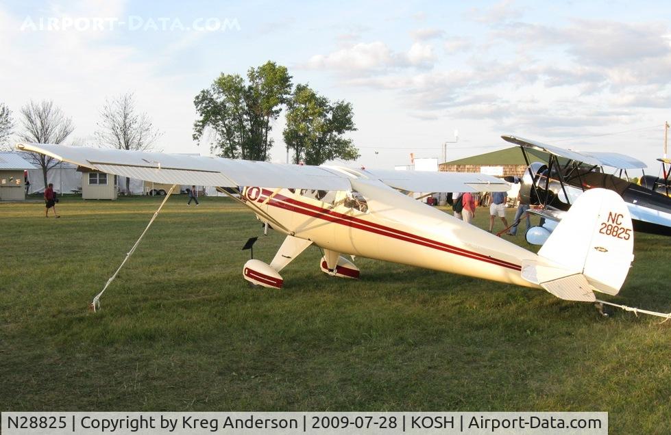 N28825, 1940 Luscombe 8C Silvaire C/N 1567, EAA Airventure 2009