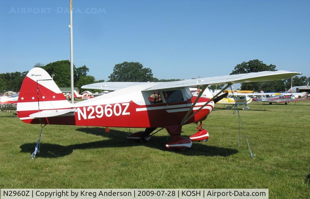 N2960Z, Piper PA-22-150 C/N 22-6934, EAA Airventure 2009