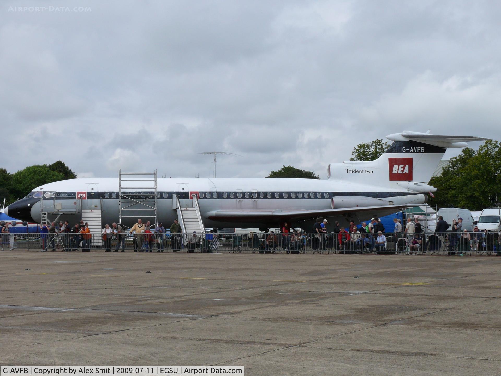 G-AVFB, 1967 Hawker Siddeley HS-121 Trident 2E C/N 2141, Hawker Siddeley HS121 Trident 2E G-AVFB BEA