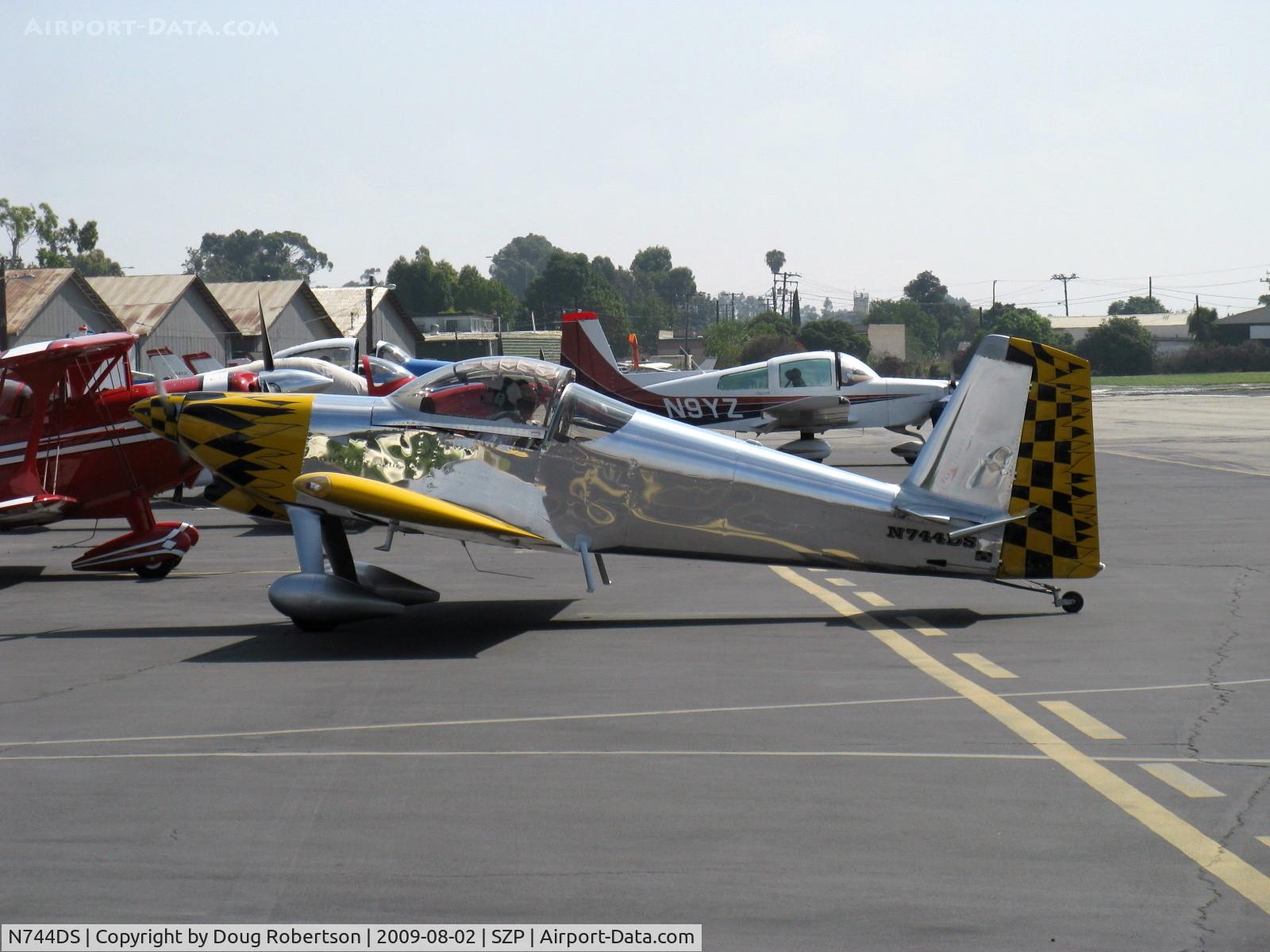 N744DS, 2004 Vans RV-7 C/N 70107, 2004 Smith VAN's RV-7, Lycoming O-360 180 Hp