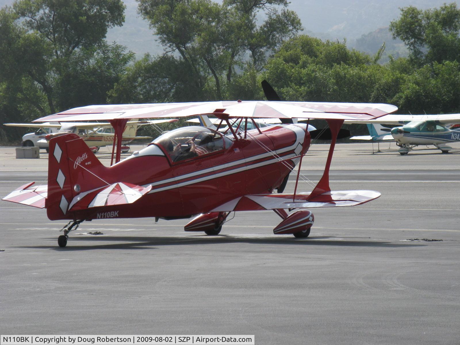 N110BK, 2007 Aviat Pitts S-2C Special C/N 6077, 2007 Aviat PITTS S-2C, Lycoming AEIO-540-D4A5 260 Hp