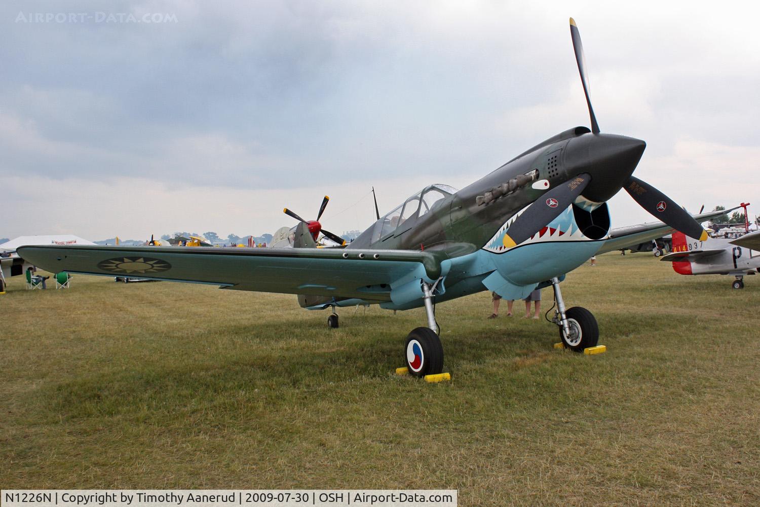 N1226N, Curtiss P-40N Warhawk C/N 29629, Curtiss Wright P-40N, c/n: 29629