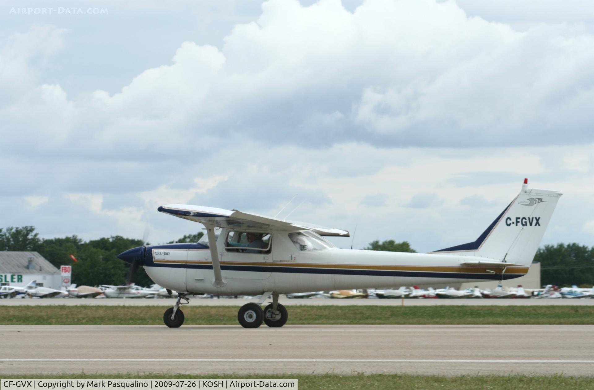 CF-GVX, 1968 Cessna 150H C/N 150-67867, Cessna 150