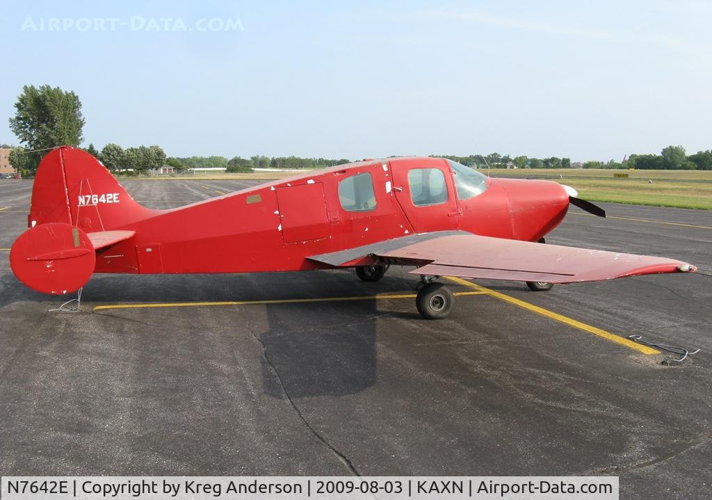 N7642E, 1959 Bellanca 14-19-3 Cruisair Senior C/N 4144, Not in the best condition, needs some TLC.
