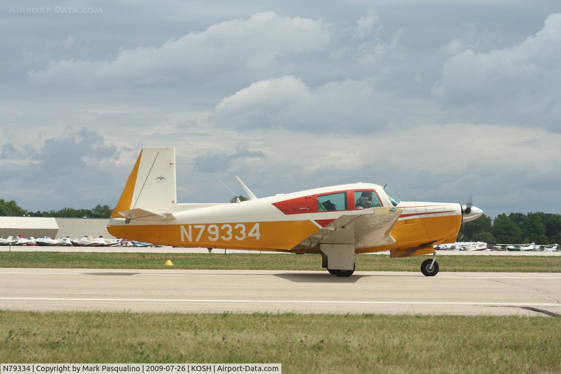 N79334, 1965 Mooney M20C Ranger C/N 2998, Mooney M20C