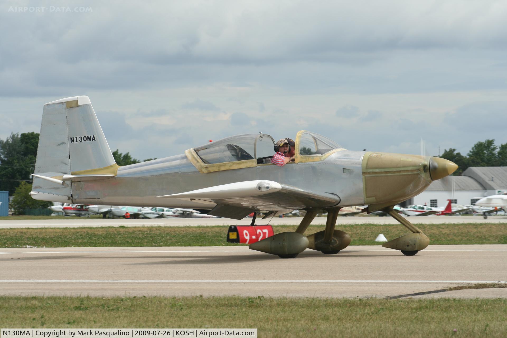 N130MA, 2006 Vans RV-7A C/N 70972, RV-7A