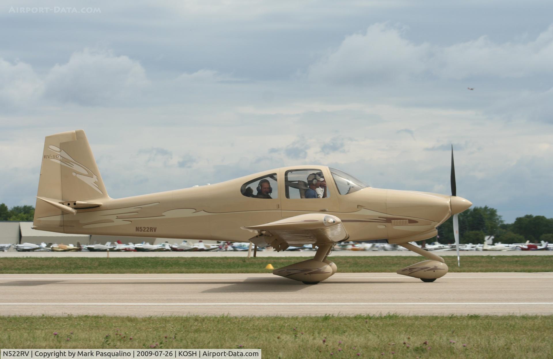 N522RV, 2005 Vans RV-10 C/N 40243, RV-10