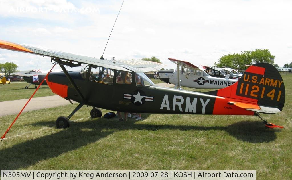 N305MV, Cessna 305A C/N 22455, EAA Airventure 2009