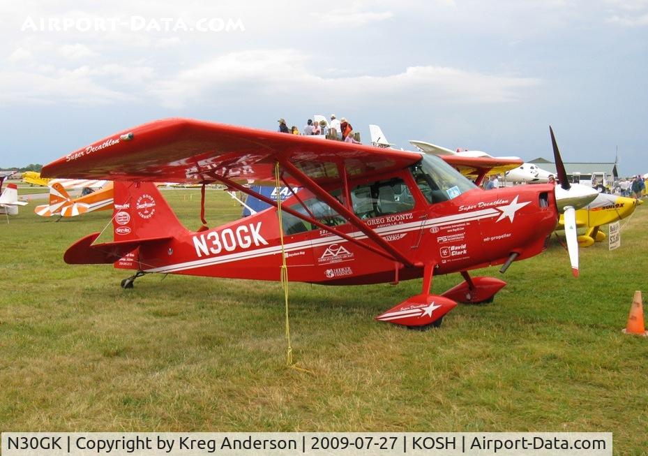 N30GK, 2008 American Champion 8KCAB Decathlon C/N 10622008, EAA Airventure 2009