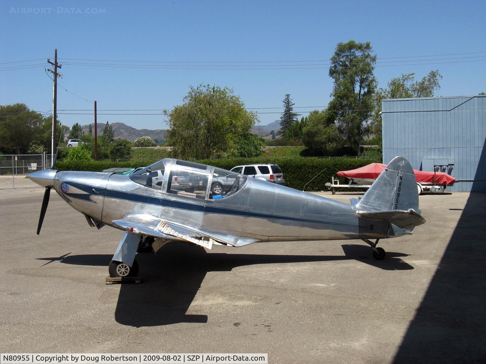N80955, 1946 Globe GC-1B Swift C/N 1148, 1946 Globe GC-1B SWIFT, Continental C125  125 Hp listed, less some vital wing control surfaces