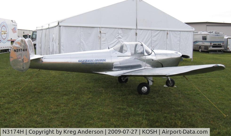 N3174H, 1946 Erco 415C Ercoupe C/N 3799, EAA Airventure 2009