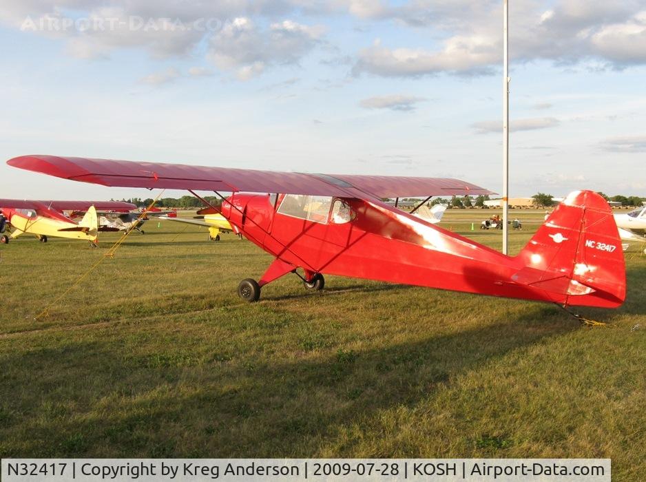 N32417, 1955 Porterfield LP-65 C/N 847, EAA Airventure 2009
