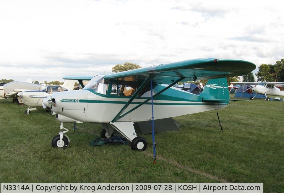 N3314A, 1953 Piper PA-22 Tri-Pacer C/N 22-1589, EAA Airventure 2009