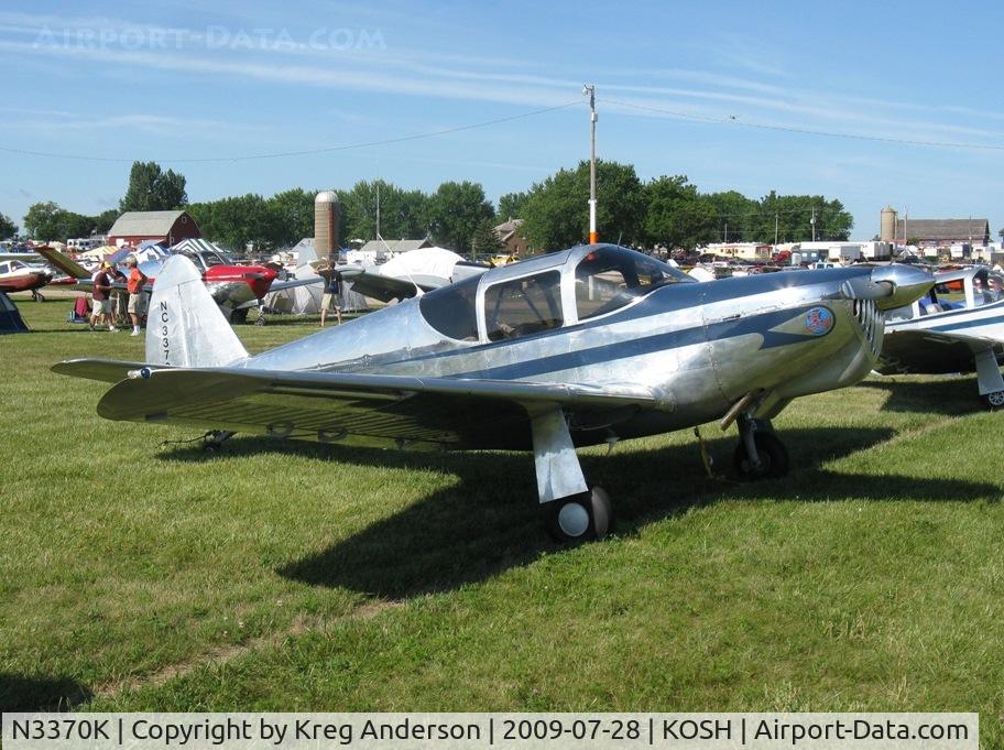N3370K, 1946 Globe GC-1B Swift C/N 1363, EAA Airventure 2009