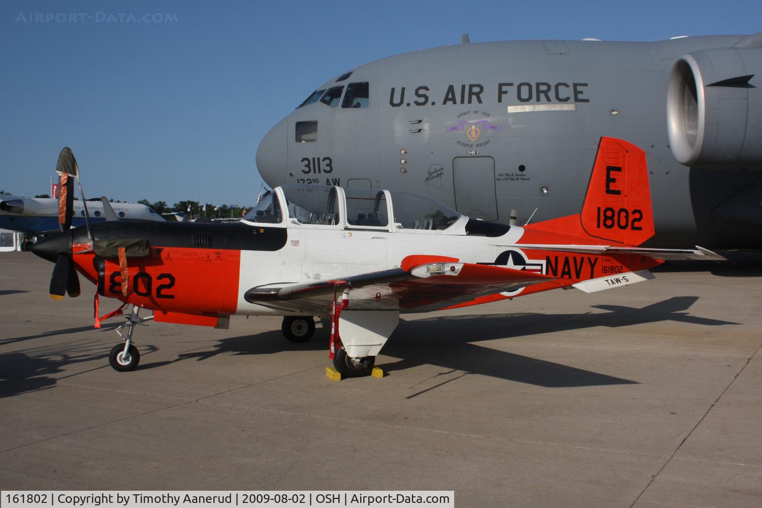 161802, Beech T-34C Turbo Mentor C/N GL-197, Beech Aicraft Corp T-34C, c/n: GL-197