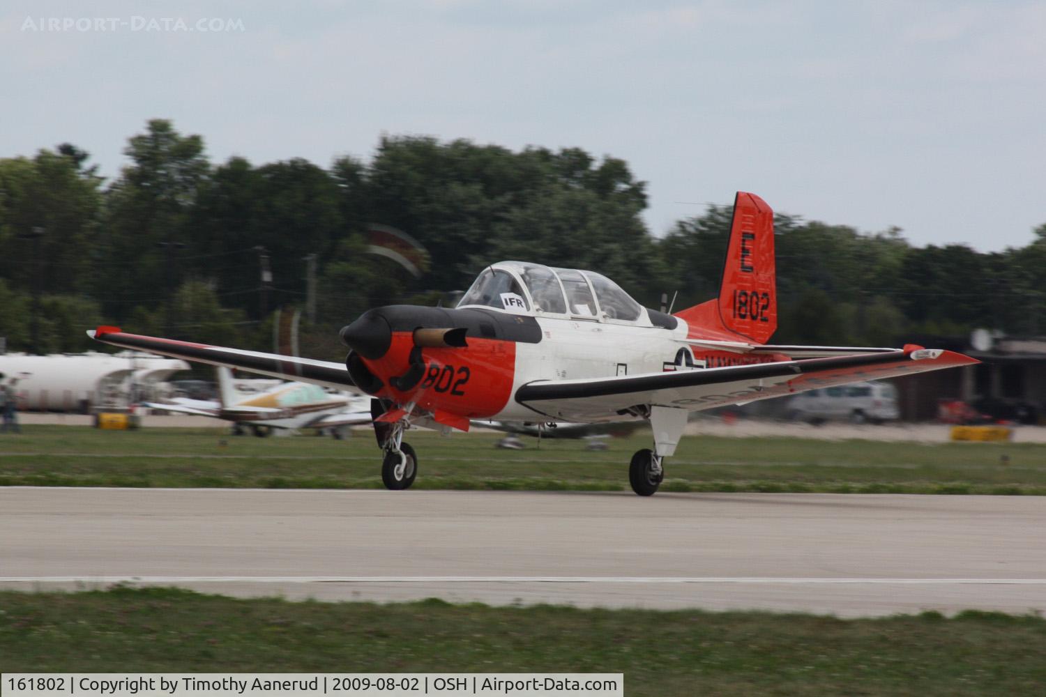 161802, Beech T-34C Turbo Mentor C/N GL-197, Beech Aircraft Corp T-34C, c/n: GL-197