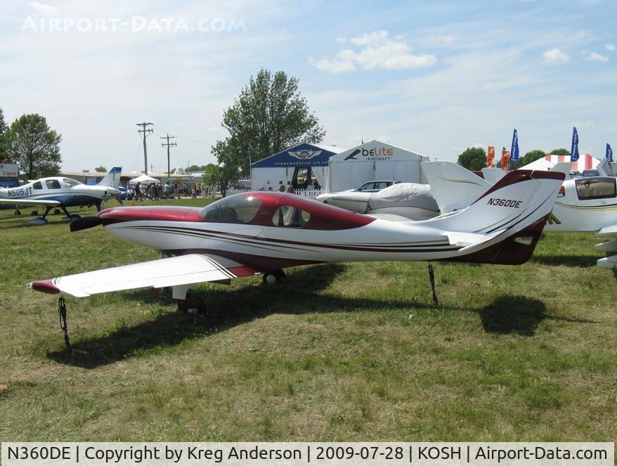 N360DE, 2006 Lancair 360 C/N 381-320-136, EAA Airventure 2009