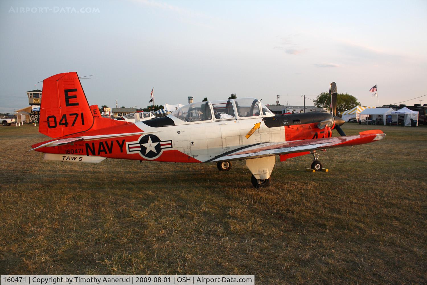 160471, Beech T-34C Turbo Mentor C/N GL-28, Beech Aircraft Corp T-34C, c/n: GL-28